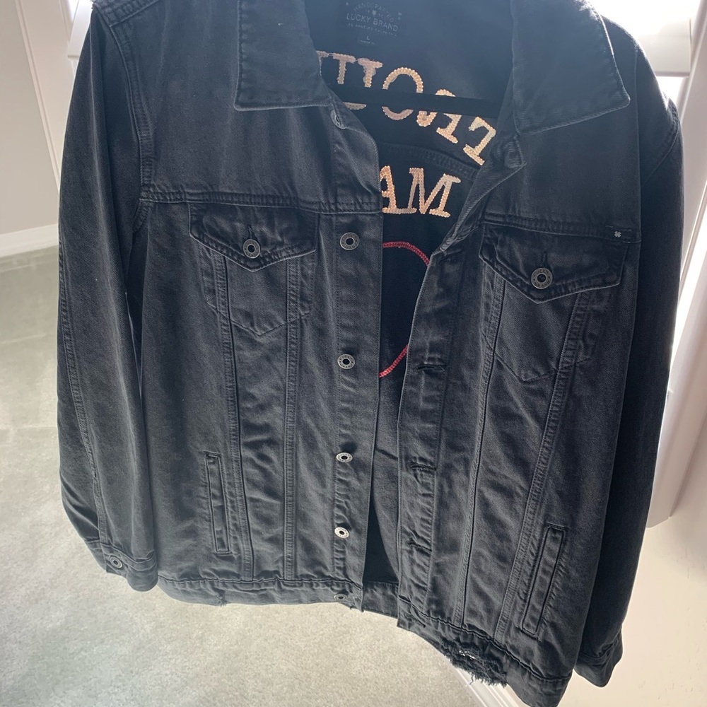 Lucky brand size L denim Jacket